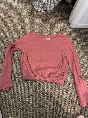 Madewell bell sleeve top